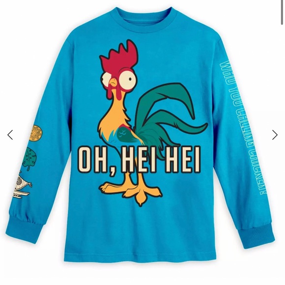 Hei Hei Long Sleeve T-Shirt for Adults - Moana - Picture 5 of 6